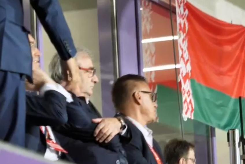 Mihai Stoichiță, la Belarus - România / Captură GSP Video