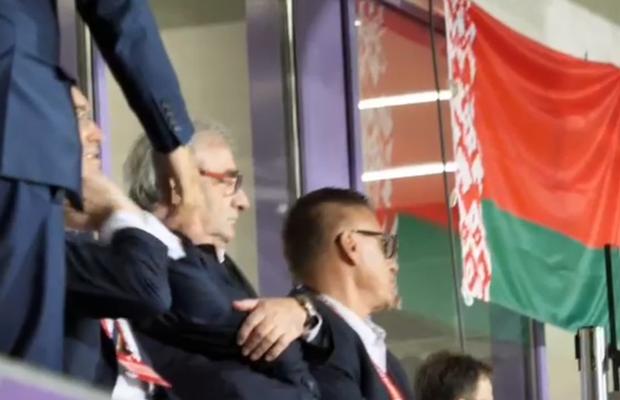 Stoichiță s-a ridicat în picioare și a început să strige spre jucătorii lui Iordănescu » GSP a surprins scenele petrecute în loja FRF