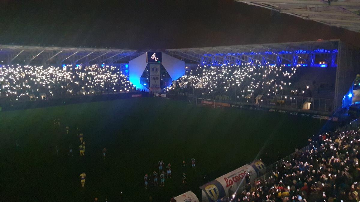 Centenar Petrolul - Meci și scenografie