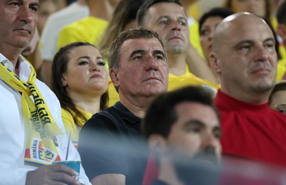 Surpriză! În ce loc din stadion s-a dus Gică Hagi la Cipru - România