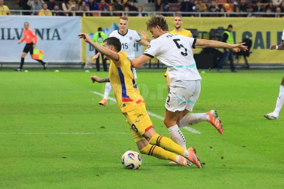 Fază de penalty Valentin Mihăilă în România - Austria