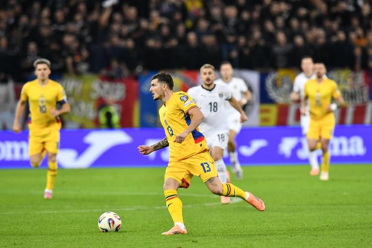Mihăilă / România - Austria, preliminariile Campionatului Mondial / FOTO: GSP.ro