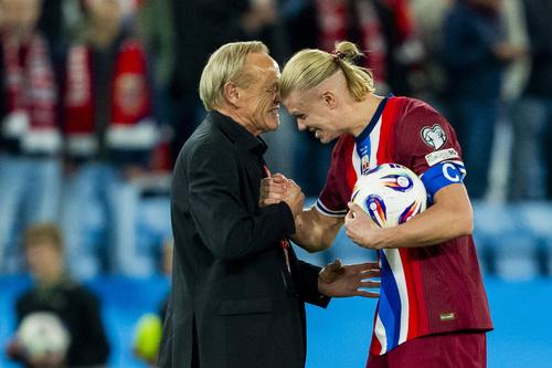 Erling Haaland a devenit al doilea cel mai tânăr fotbalist european din istorie care reușește să înscrie 50 de goluri pentru echipa națională // FOTO: Imago Images