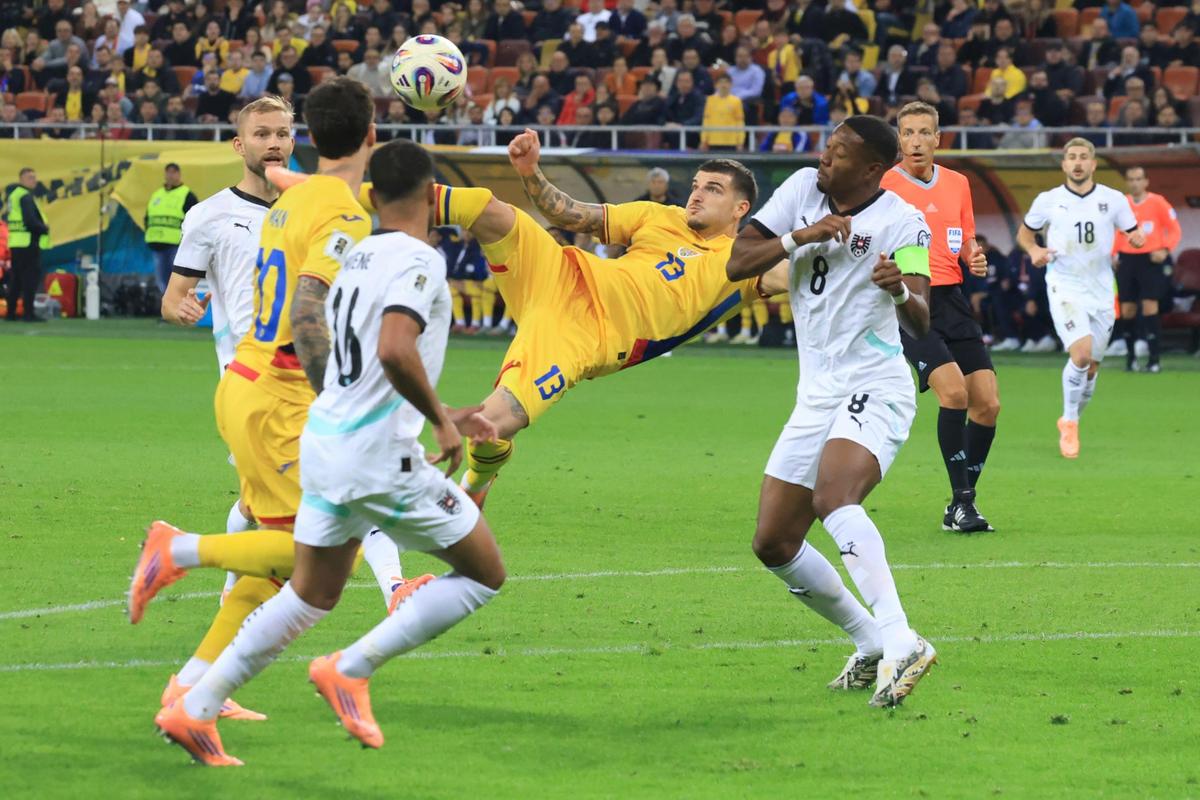 România - Austria, imagini din meci surprinse de GSP