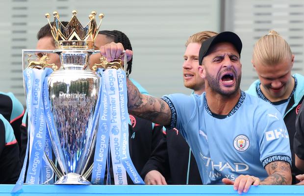 Kyle Walker, despre Manchester City: „Situația nu arată bine, dar nu ne pot fi luate trofeele”