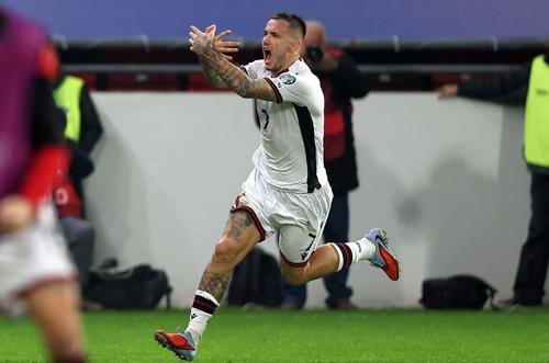 Rey Manaj, pasibil de suspendare după gestul controversat din Serbia - Albania 0-1/ foto Imago Images
