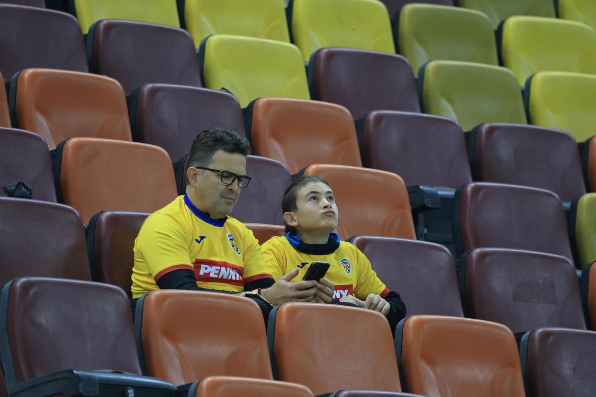 Imagini de pe Arena Națională, înainte de România - Austria