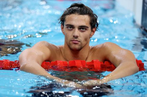 Thomas Ceccon în bazin FOTO Guliver/GettyImages