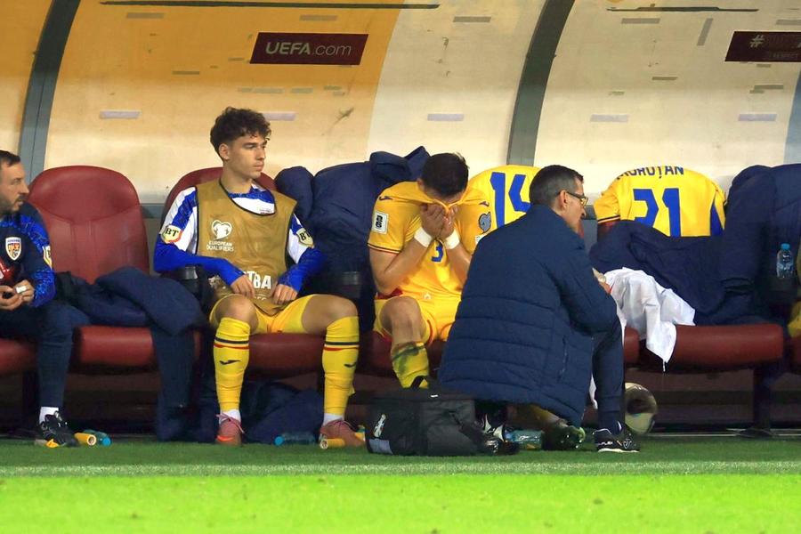 Mihai Popescu (32 de ani), fundașul central al celor de la FCSB, a ieșit accidentat in meciul România - Austria, din preliminariile Cupei Mondiale din 2026. Gigi Becali s-a lăudat degeaba că va încasa 4 milioane € » Câți bani ar urma, de fapt, să primească, în varianta cea mai optimistă