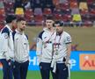 Ștefan Baiaram, Marius Marin, Dennis Man și Valentin Mihăilă, înainte de România - Austria/ foto Ionuț Iordache (GSP)