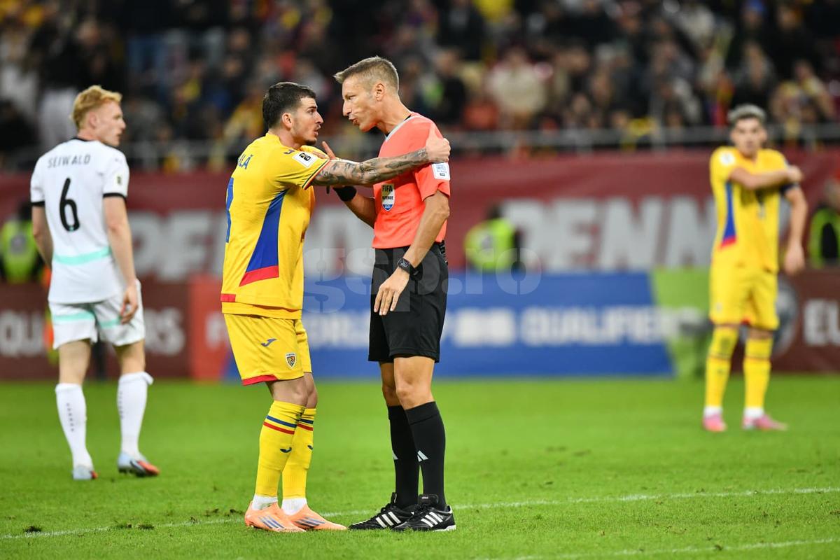 Fază de penalty Valentin Mihăilă în România - Austria