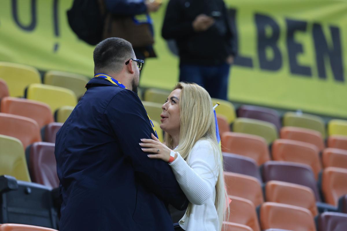 Imagini de pe Arena Națională, înainte de România - Austria