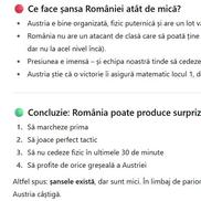 Inteligența artificială a analizat toate scenariile din România - Austria