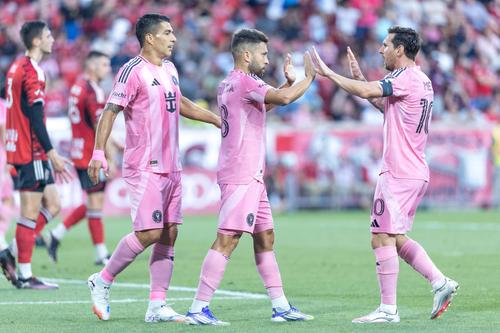 Messi, Suarez și Jordi Alba au dat recital în Inter Miami - Atlanta United (4-0) // FOTO: Imago Images