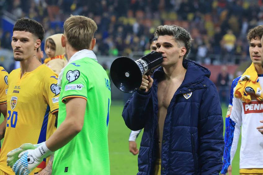 Ianis Hagi, 26 de ani, a comentat victoria cu Austria, 1-0, obținută cu un gol venit în minutul 90+5.