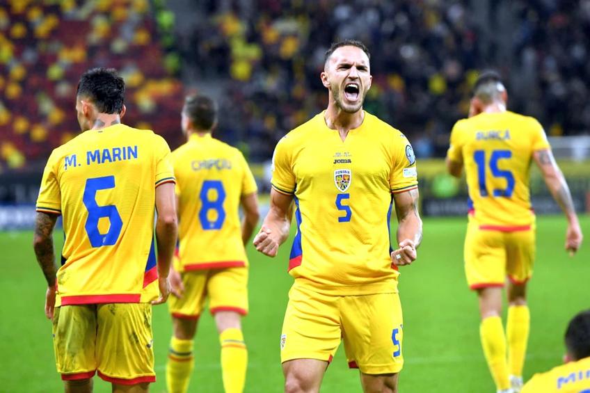 România a câștigat cu Austria la ultima fază, scor 1-0, prin golul marcat de fundașul central Virgil Ghiță