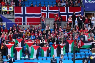 Norvegia ar putea fi sancționată de FIFA după un mesaj afișat înainte de meciul cu Israel