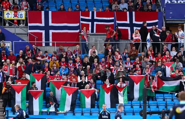 Norvegia ar putea fi sancționată de FIFA după un mesaj afișat înainte de meciul cu Israel