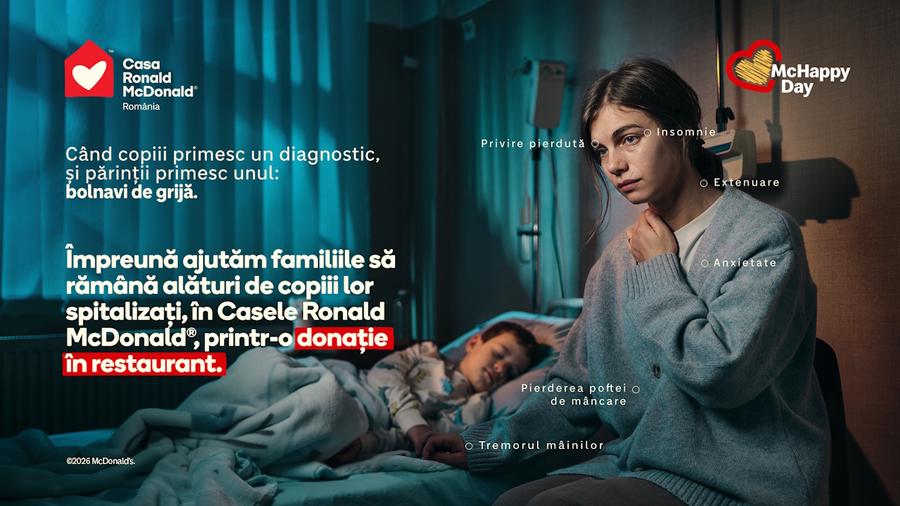 McHappy Day: împreună, ajutăm familiile să rămână aproape