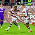 Constantin Grameni, Alex Dobre la Rapid - FC Argeș // Foto: Ionuț Iordache (GSP)