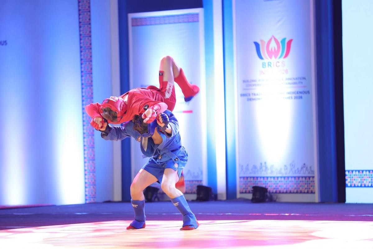 Spectacol la Jocurile Tradiționale BRICS 2026, în India