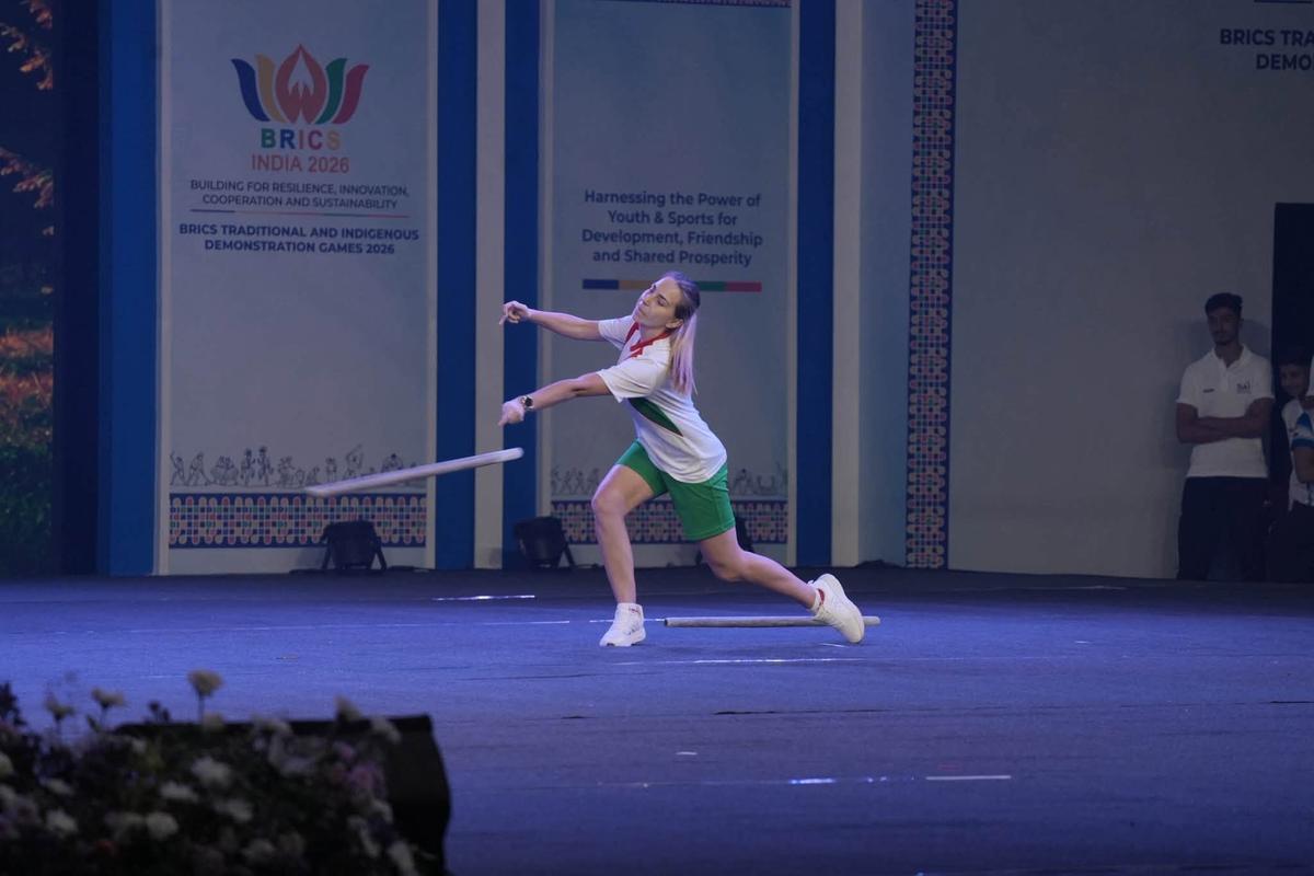 Spectacol la Jocurile Tradiționale BRICS 2026, în India