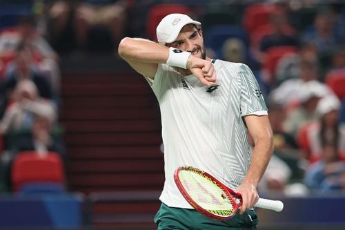 Valentin Vacherot, învins în turul 3 la Shanghai 2026 Foto: Guliver/GettyImages