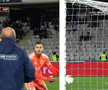 U Cluj - Rapid, întrerupt 4 minute după ce s-a rupt plasa / FOTO: captură @Prima Sport