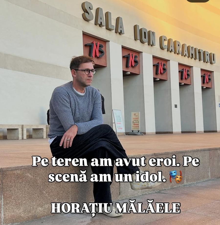 Bogdan Lobonț nu și-a mai putut stăpâni admirația după o piesă de teatru: „Un idol. Te cucerește”