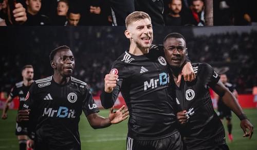 Macalou, Lukic și Mendy (de la dreapta la stânga) au schimbat fața meciului cu CFR Cluj (3-1)
