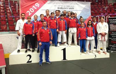 17 medalii pentru sportivii de la C.S.O Voluntari, la Campionatul Mondial de Karate SKDUN din Cehia