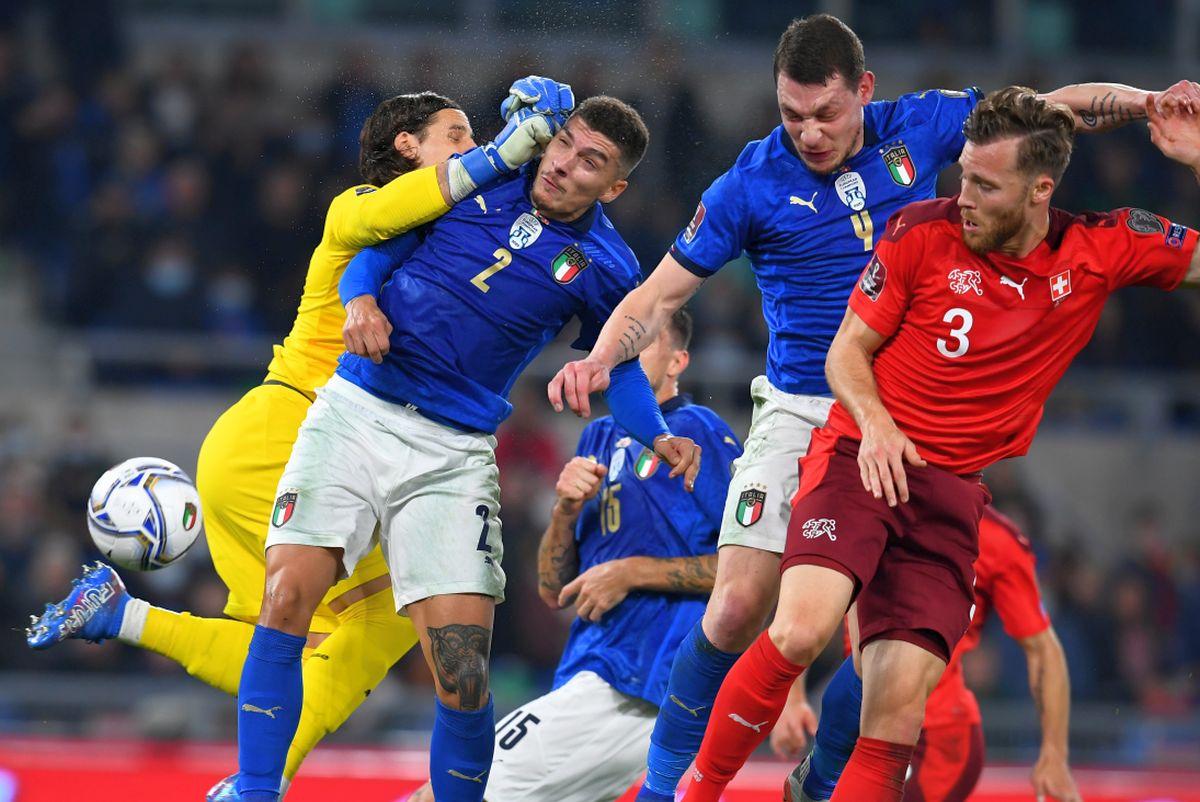 Italia - Elveția 1-1. Squadra Azzurra poate rata calificarea directă la Mondial!