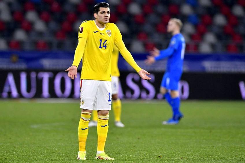 Ianis Hagi a avut o bară în meciul contra Islandei / FOTO: Gazeta Sporturilor
