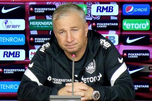 Dan Petrescu, antrenor CFR Cluj // sursă foto: captură YouTube