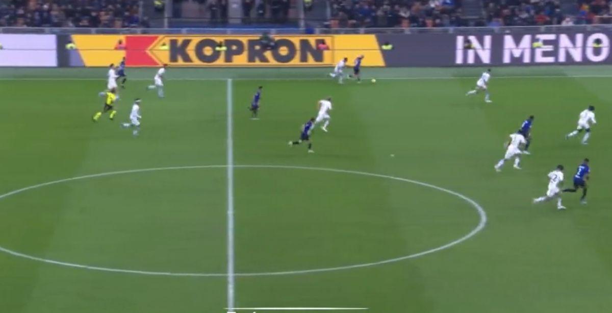 Dimarco, gol ca Hagi