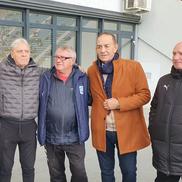 Sorin Cârțu și-a făcut ziua pe stadion! Moment emoționant înaintea startului meciului din Bănie