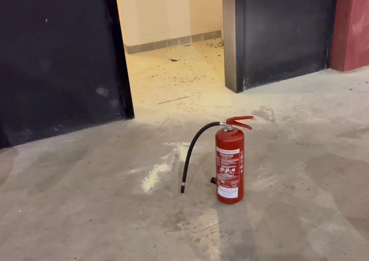 Incendiu în baia Arenei Naționale, în timpul meciului FCSB - FCU Craiova