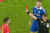 Valentin Crețu, „ROȘU” în duelul cu FCU Craiova! Oltenii au marcat imediat