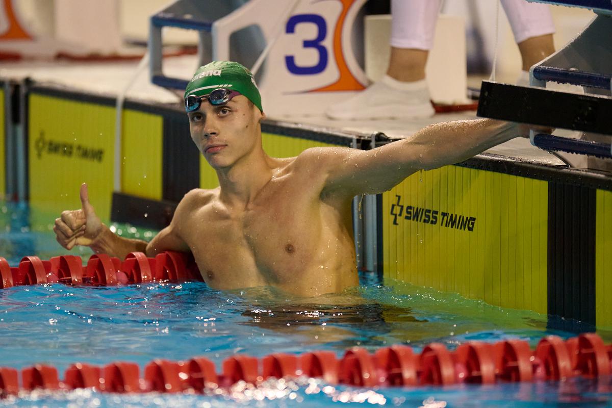 David Popovici-50 m liber