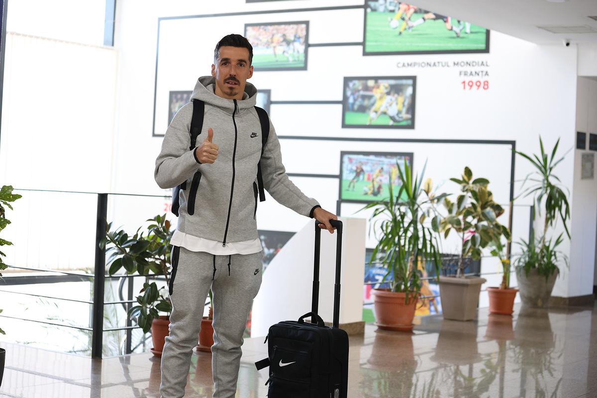 Naționala de fotbal a României s-a reunit pentru meciurile decisive cu Israel și Elveția FOTO: frf.ro