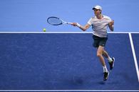 Jannik Sinner, prima victorie la ATP Finals » 85 de minute de control și agresivitate în fața lui Stefanos Tsitsipas