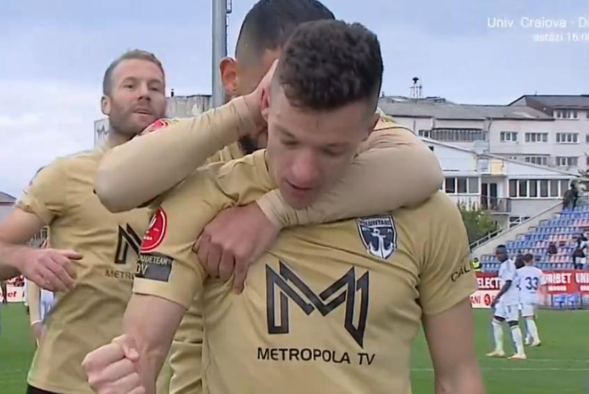 Vadim Rață a înscris în FC Botoșani - FC Voluntari