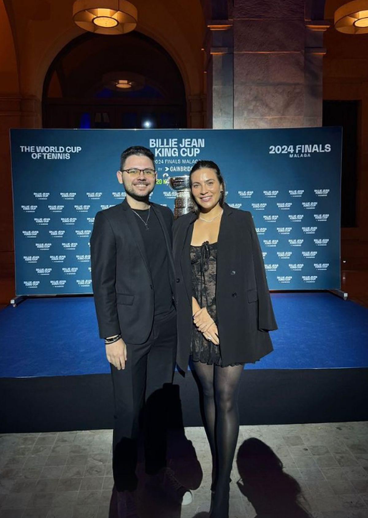 Jucătoarele din echipa de BJK Cup, prezență elegantă la dineul oficial de la Malaga