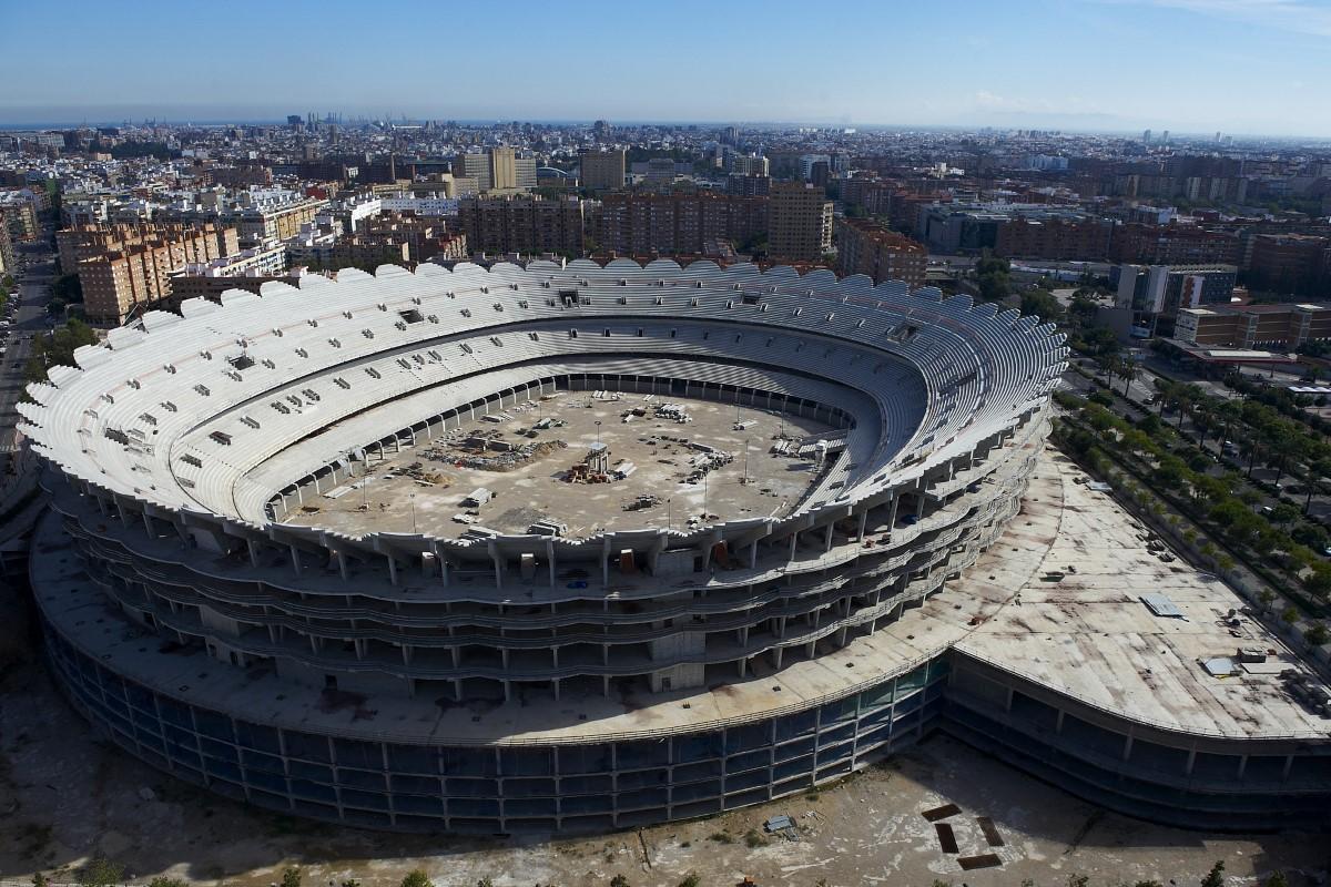 Noul (Nou) Mestalla, stadionul din Valencia