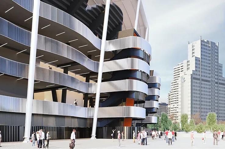Cum ar trebui să arate noul (Nou) Mestalla / sursă foto: elmundo.es