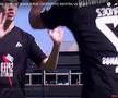 Ivan Buhajeruk, „Spreen” ca nume de artist, a fost înlocuit după un minute de antrenorul lui Deportivo Riestra / Foto: captură TNT
