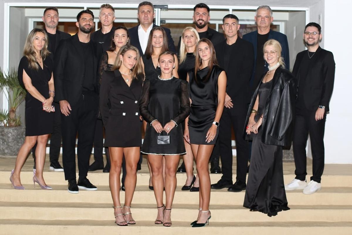 Jucătoarele din echipa de BJK Cup, prezență elegantă la dineul oficial de la Malaga