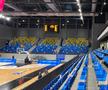 Sala din Turda, modificată pentru meciul lui U-BT Cluj-Napoca / FOTO: David Istrate (GSP.ro)