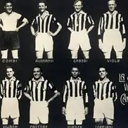 Luigi Allemandi (sus, al treilea de la stânga la dreapta), campion cu Juventus în ediția 1925 - 1926