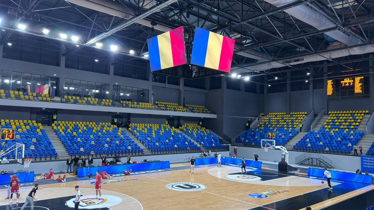 Turda Arena, transformată în mai puțin de 24 de ore pentru meciul lui U-BT Cluj-Napoca din EuroCup